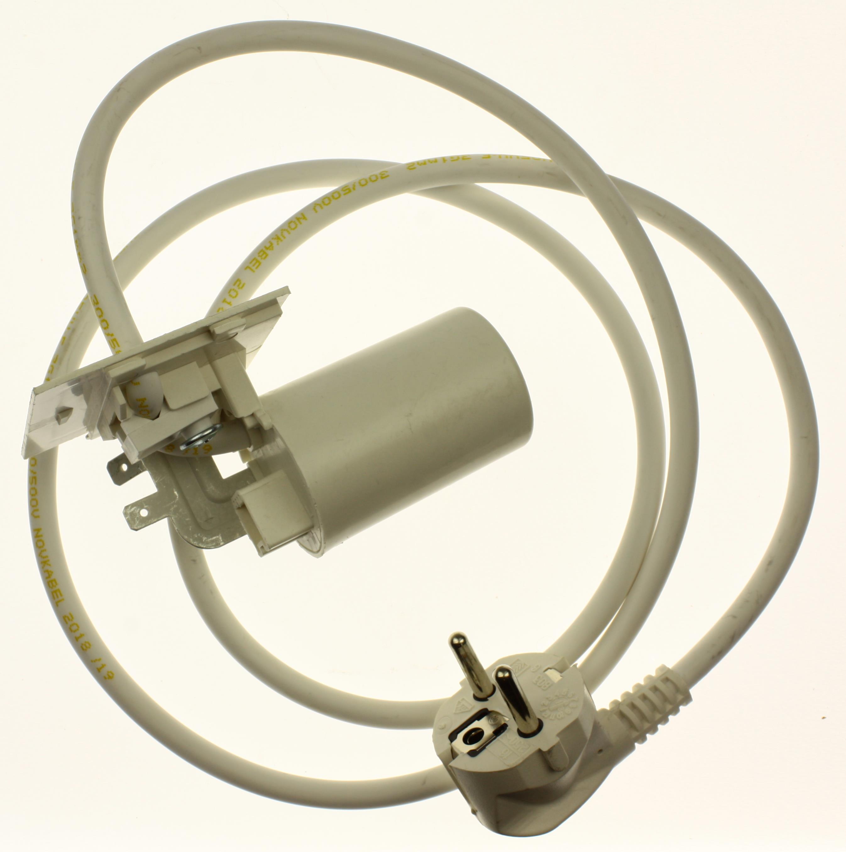 подробная фотография Индезит (Indesit) C00378443 кабель питания с сетевым фильтром для стиральной машины 