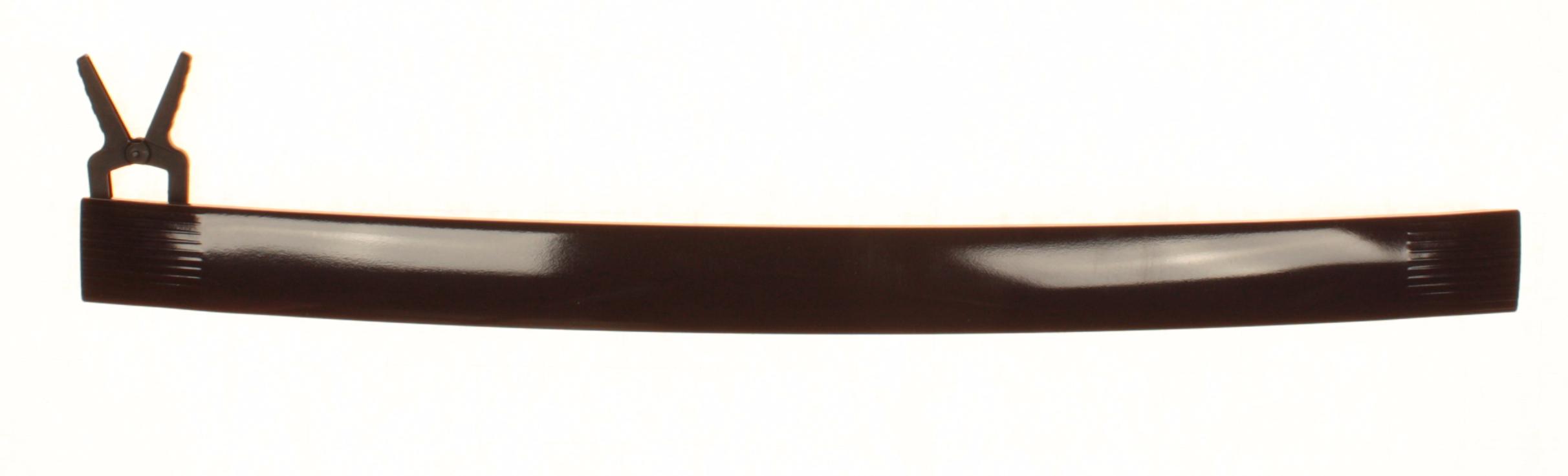 подробная фотография Gefest (Гефест) 1500.00.0.001-02 ручка двери духовки коричневая мод. 1500 