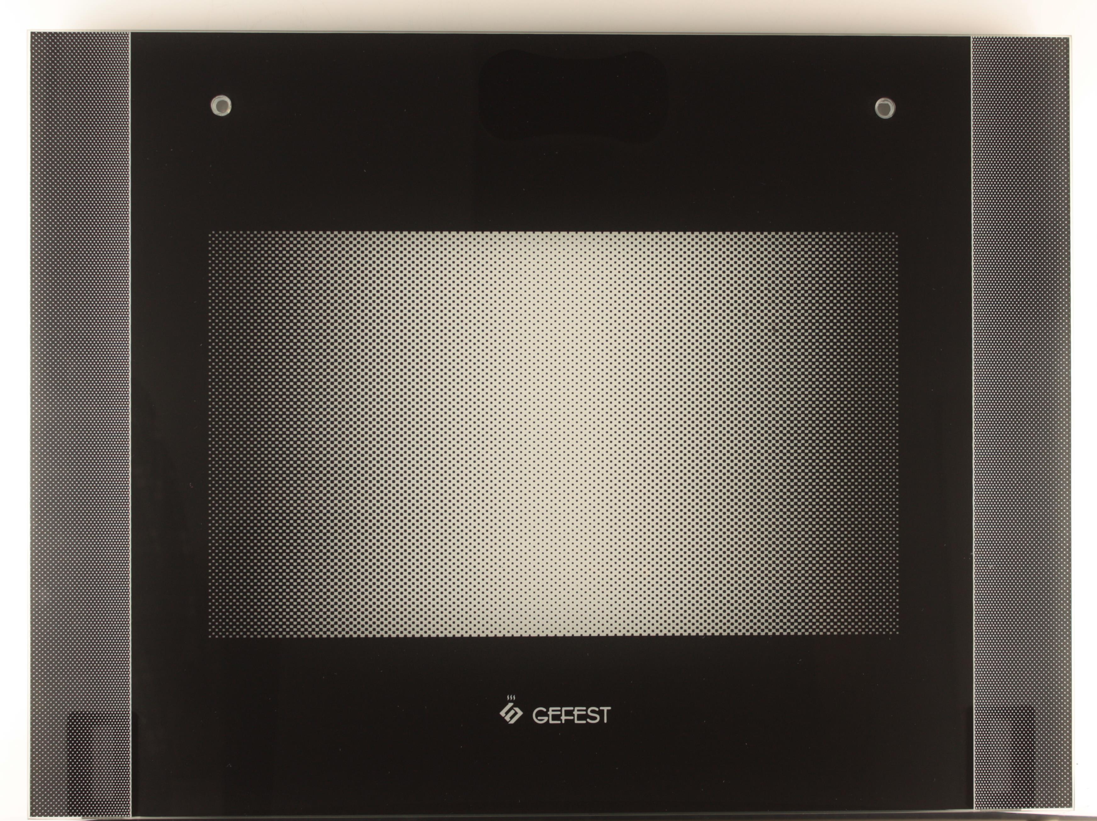 подробная фотография Gefest (Гефест) 6500.19.1.000-03 стекло наружное черное для плиты  